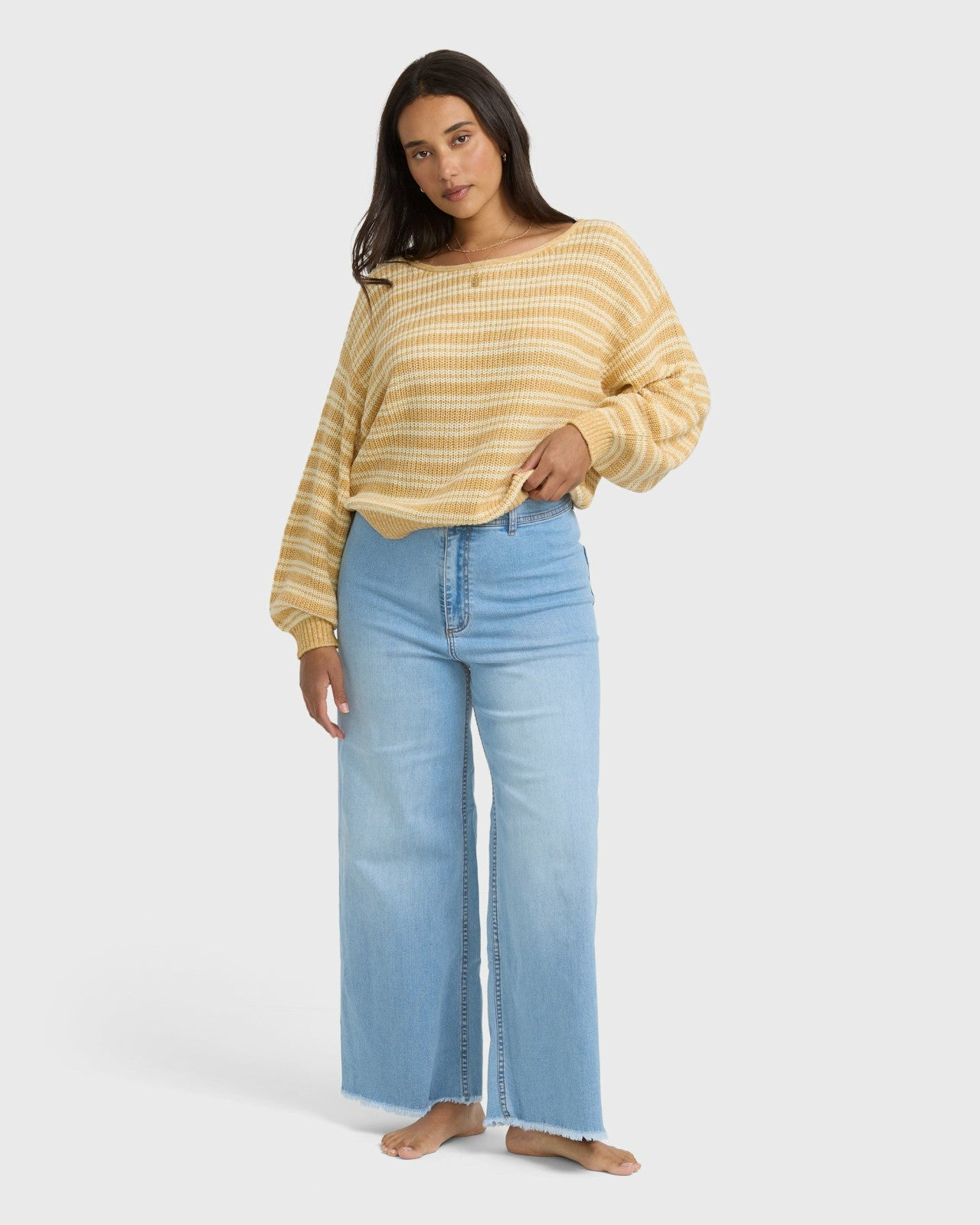Free Fall High-Waist Pants - Surf Spray