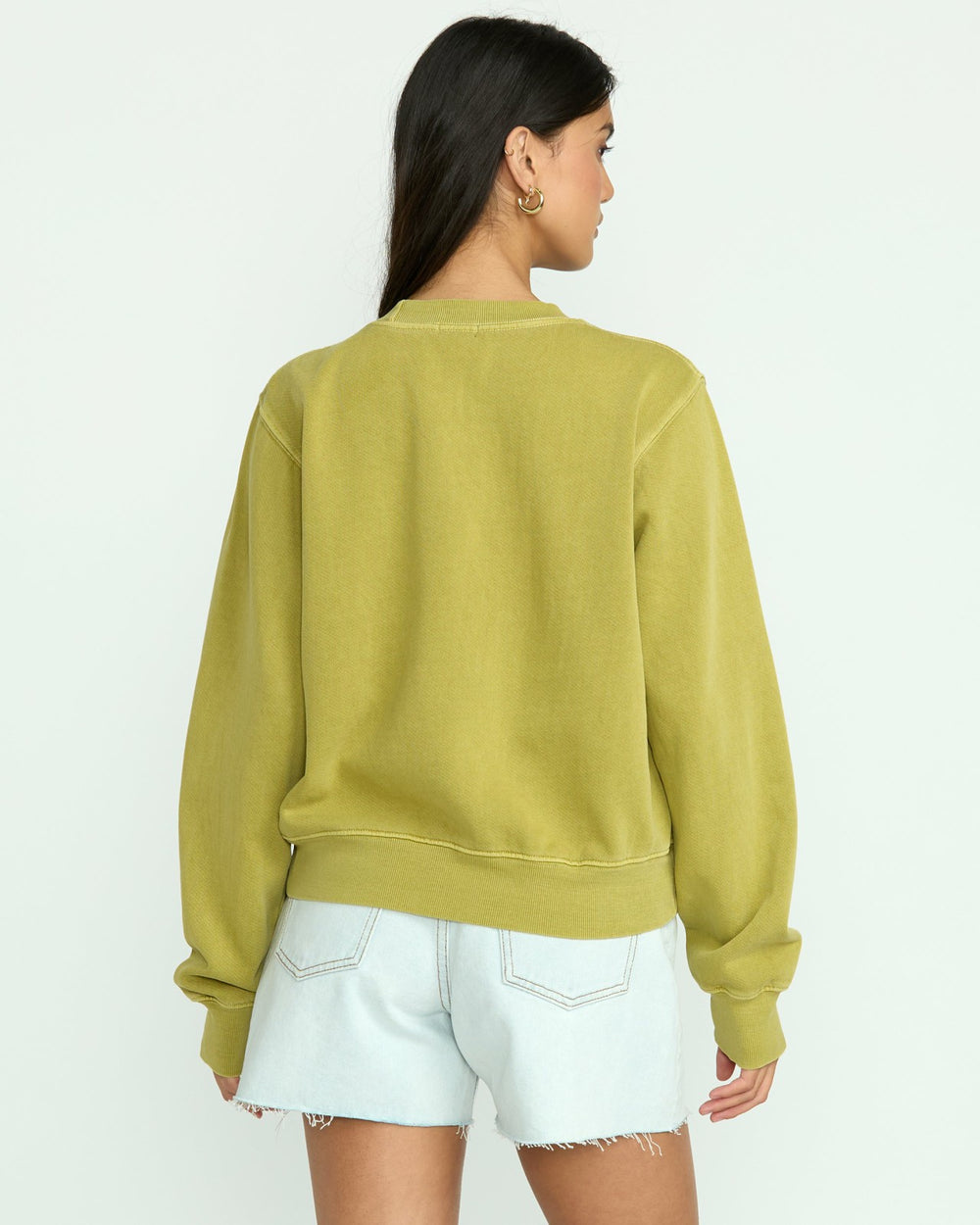From Paradise Crewneck Sweatshirt - Sea Moss