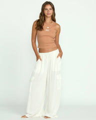 Fun Times Knit Tank - Rose Brown