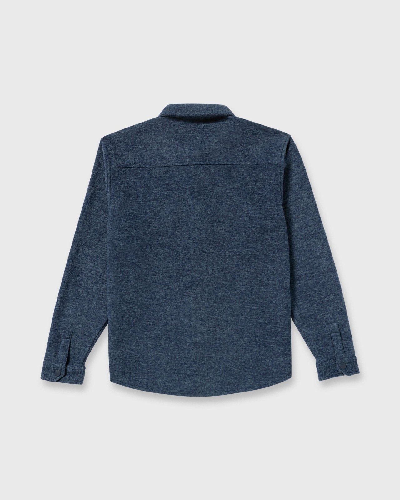 Furnace Long Sleeve Flannel Shirt - Navy