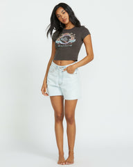 Goes Around Tee - Off Black
