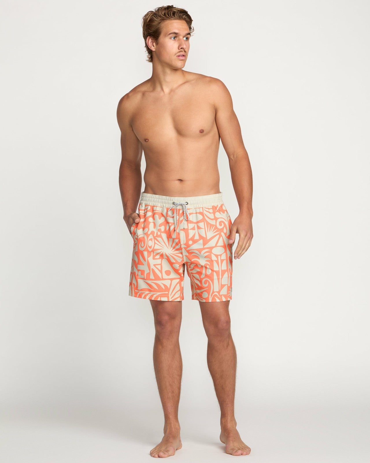 Good Times Laybacks 16" Trunks - Coral