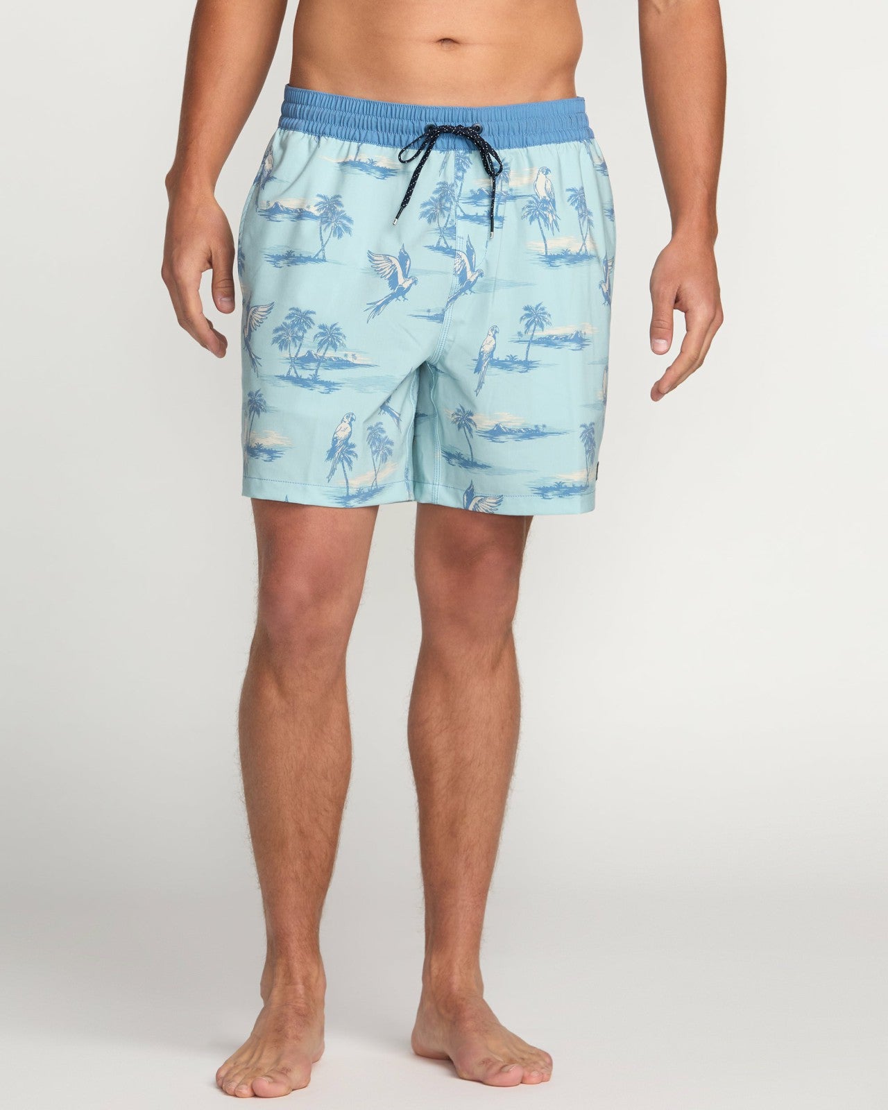 Good Times Laybacks 16" Trunks - Dusty Blue