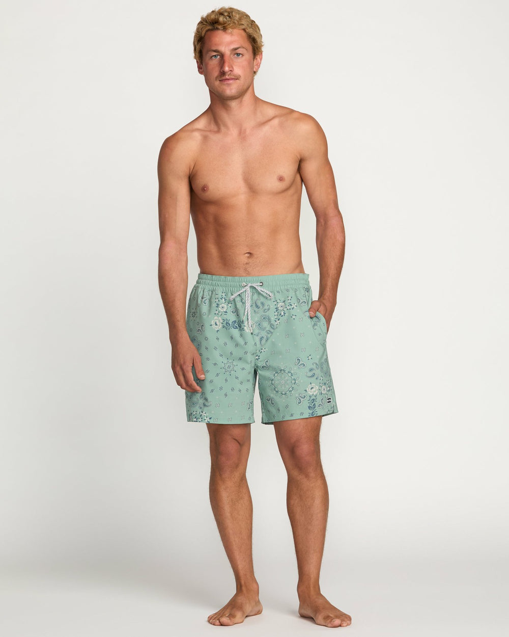 Good Times Laybacks 16" Trunks - Mist Green