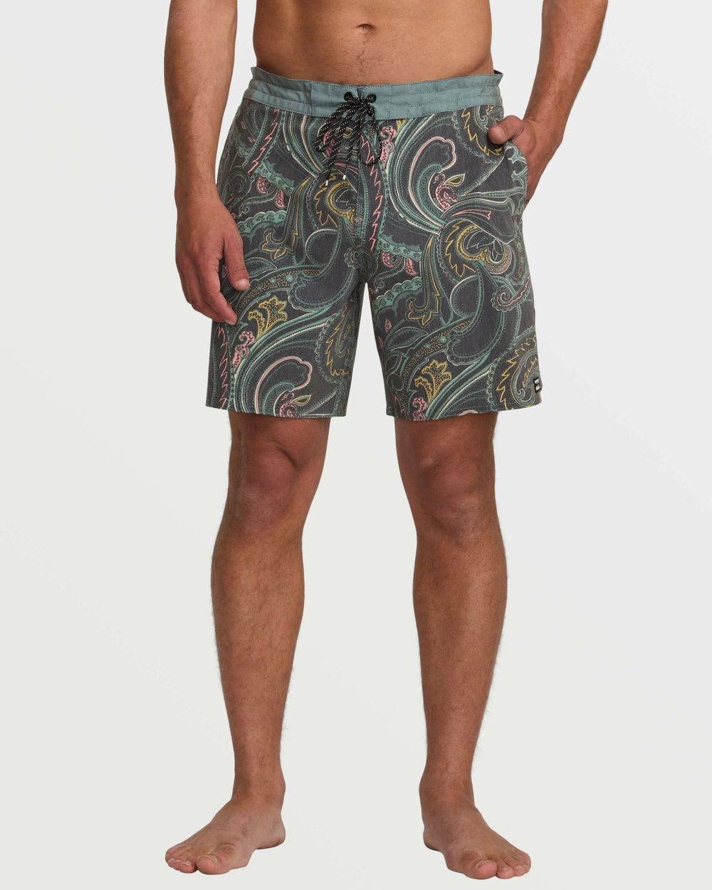 Good Times Lo Tide 18" Boardshorts - Dark Slate