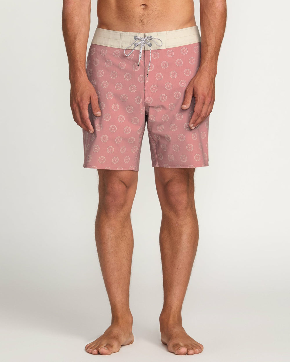 Good Times Pro Performance 18" Boardshorts - Dusty Rose