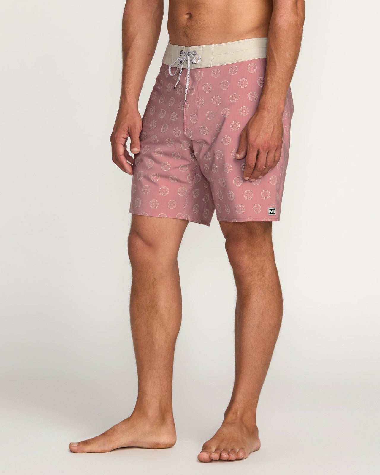 Good Times Pro Performance 18" Boardshorts - Dusty Rose