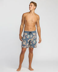 Good Times Pro Performance 18" Boardshorts - Midnight Blue
