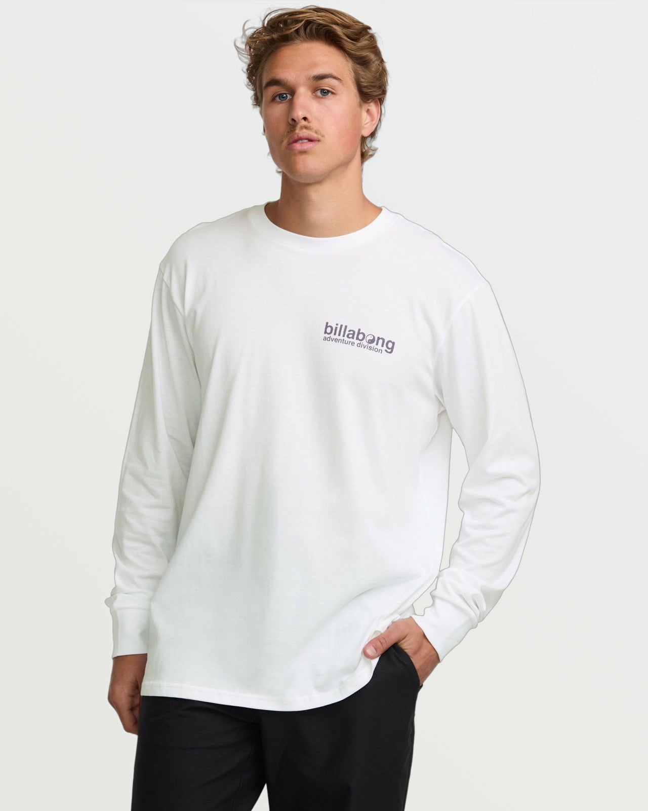 Grow A/Div Long Sleeve Tee - White