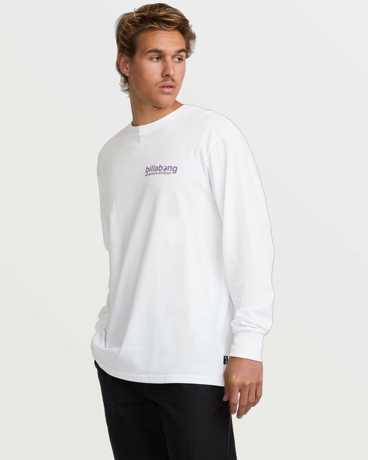 Grow A/Div Long Sleeve Tee - White