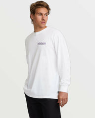 Grow A/Div Long Sleeve Tee - White