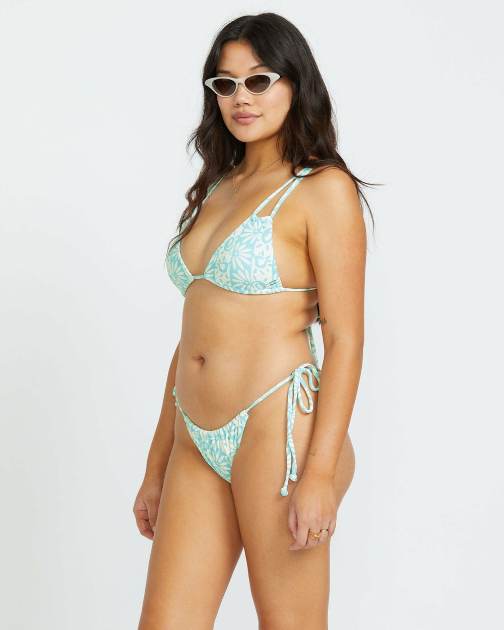 Happy Dance Bells Pant Bikini Bottom - Sea Spray