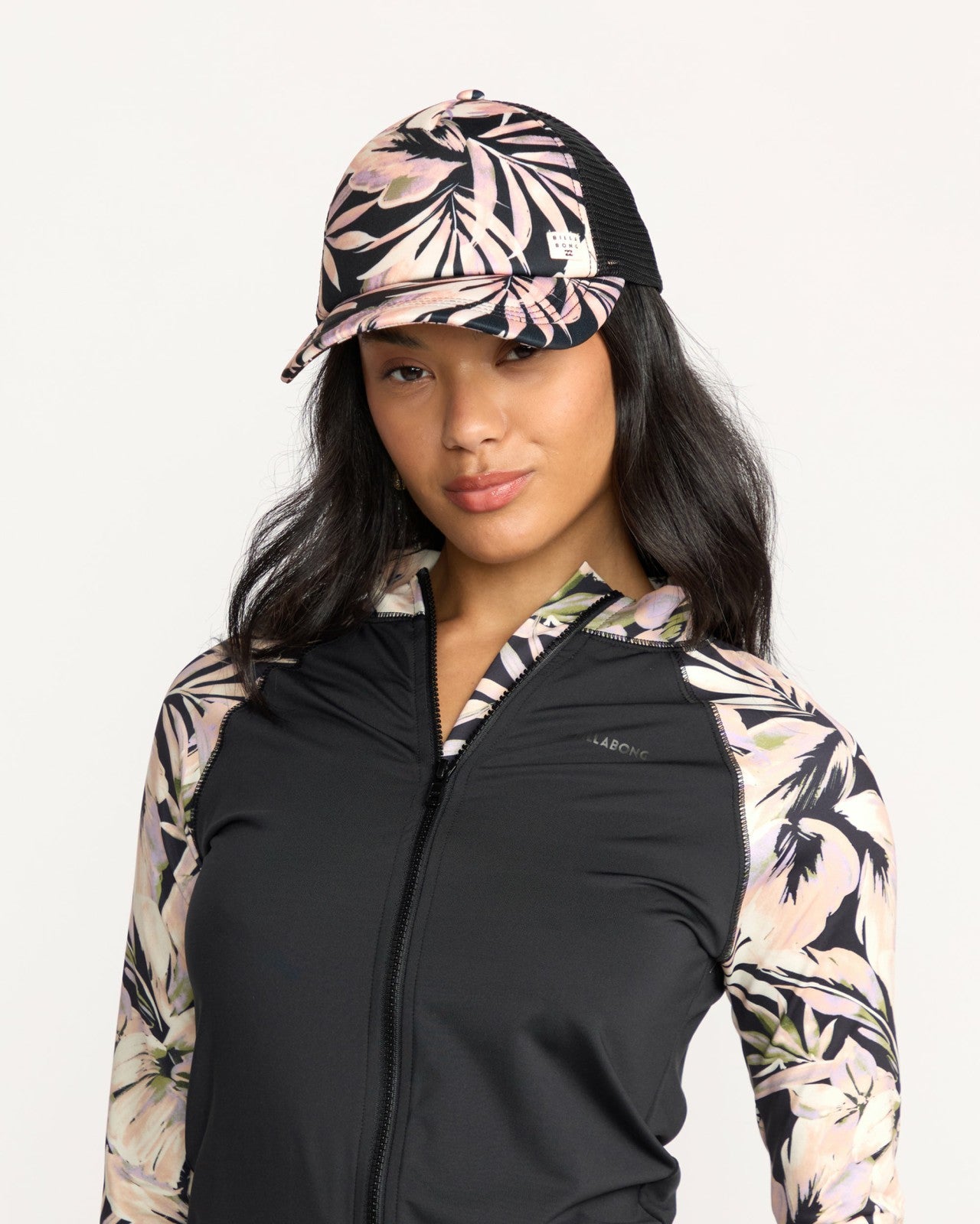 Heritage Mashup Hat - Black Floral