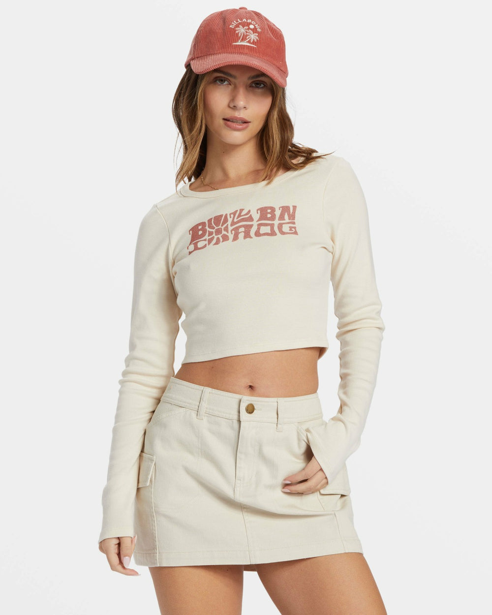 Hilary Cargo Skirt - Whitecap