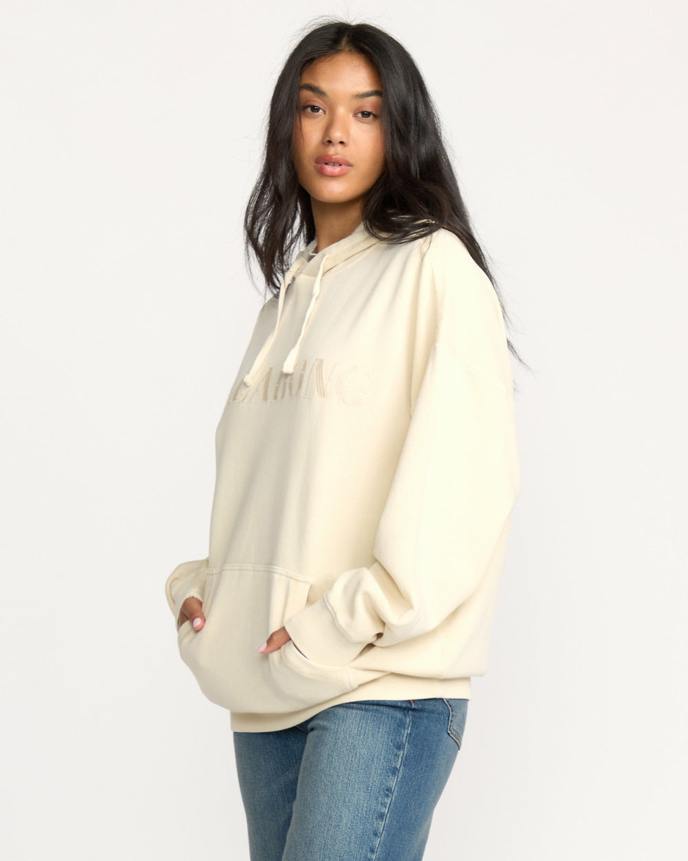 Hi Tide Dip Hoodie - Whitecap