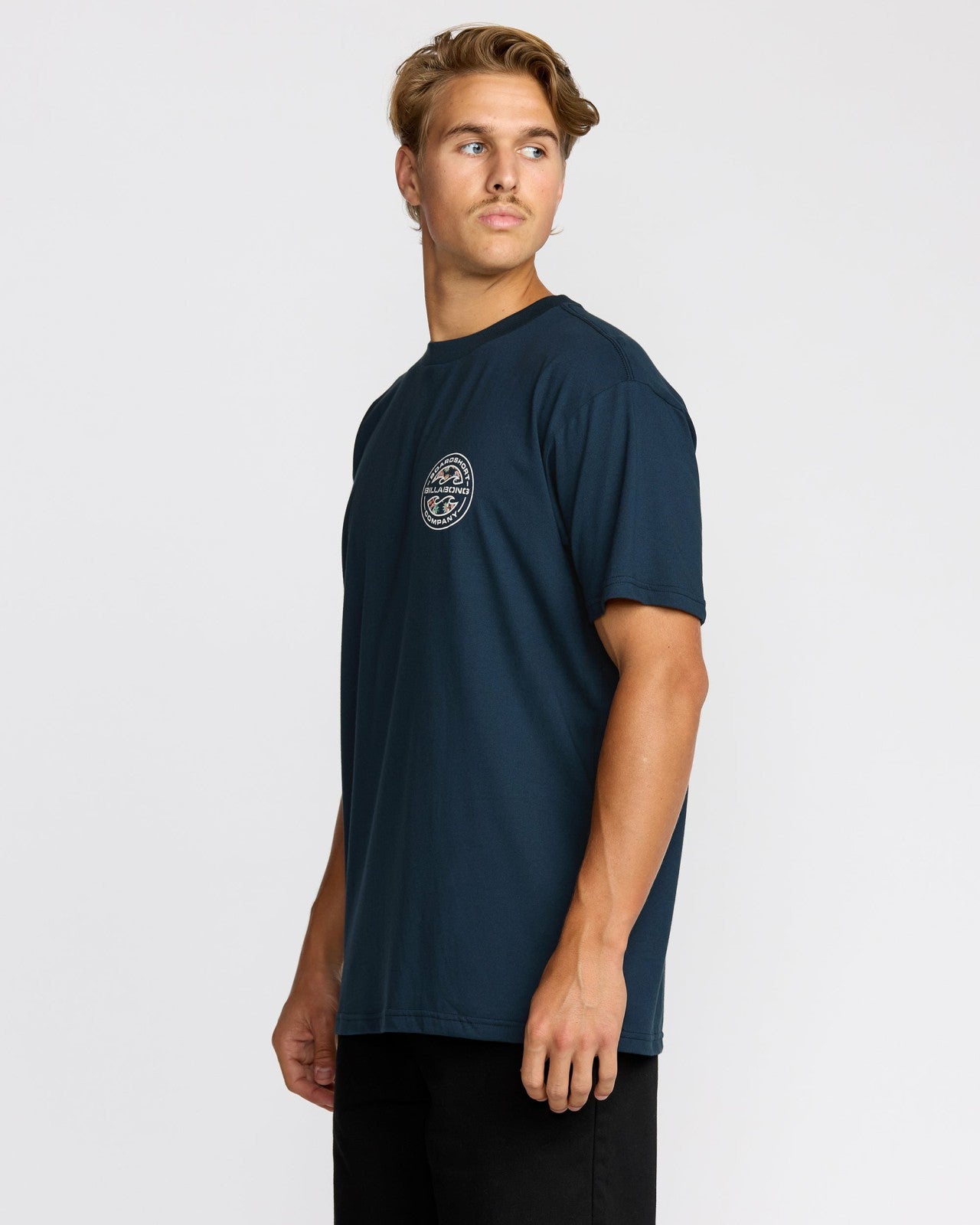 Hollow Premium Short Sleeve T-Shirt - Navy