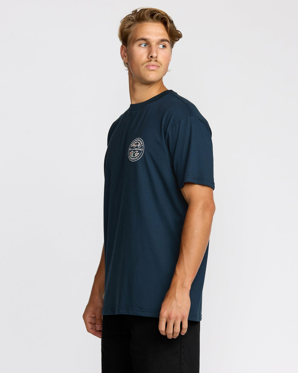 Hollow Premium Short Sleeve T-Shirt - Navy