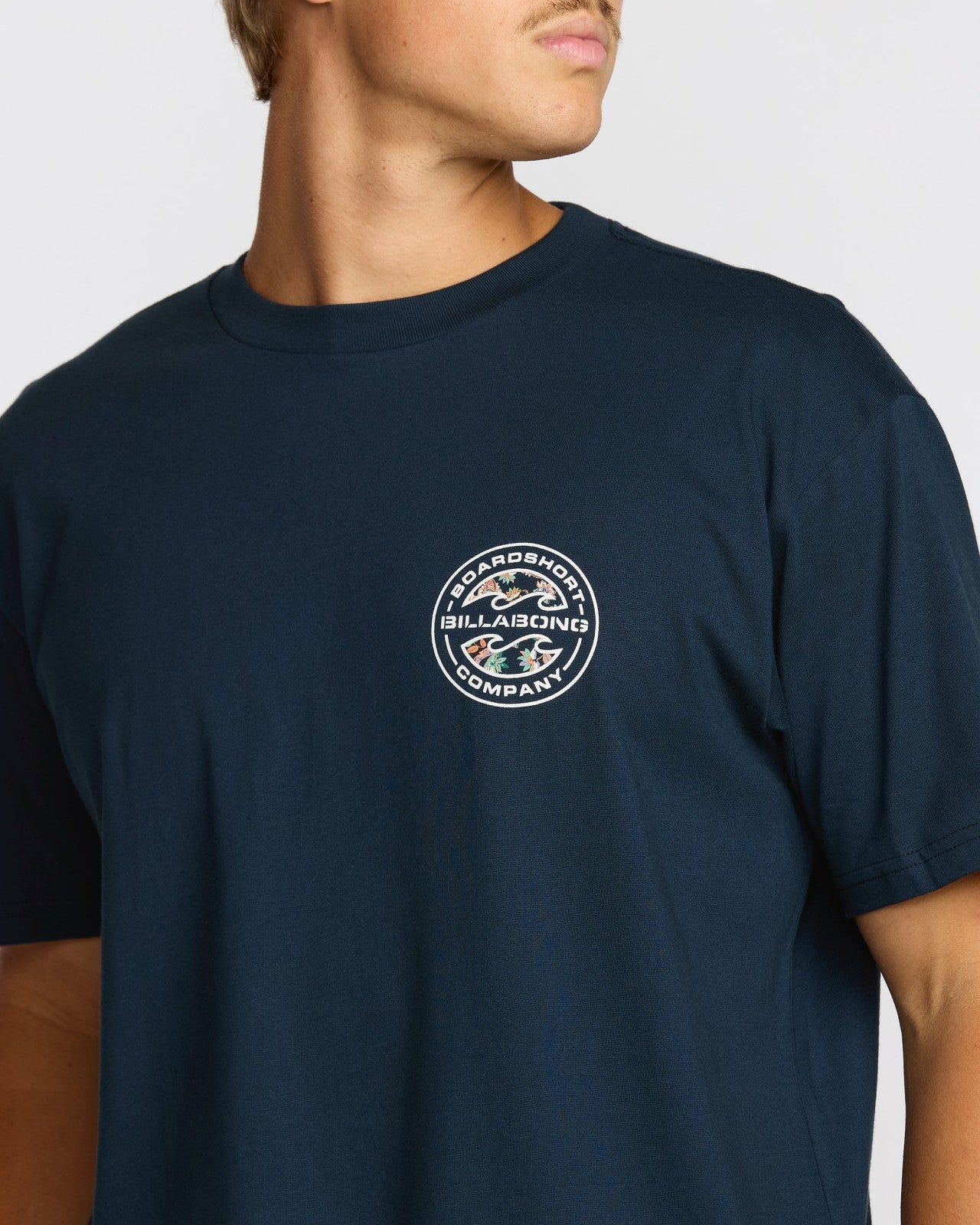 Hollow Premium Short Sleeve T-Shirt - Navy