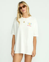 Hot Haze Tee - Salt Crystal