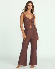 Hot Tides Knit Pants - Sedona