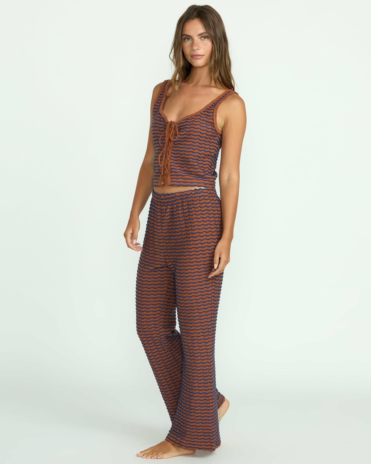 Hot Tides Knit Pants - Sedona