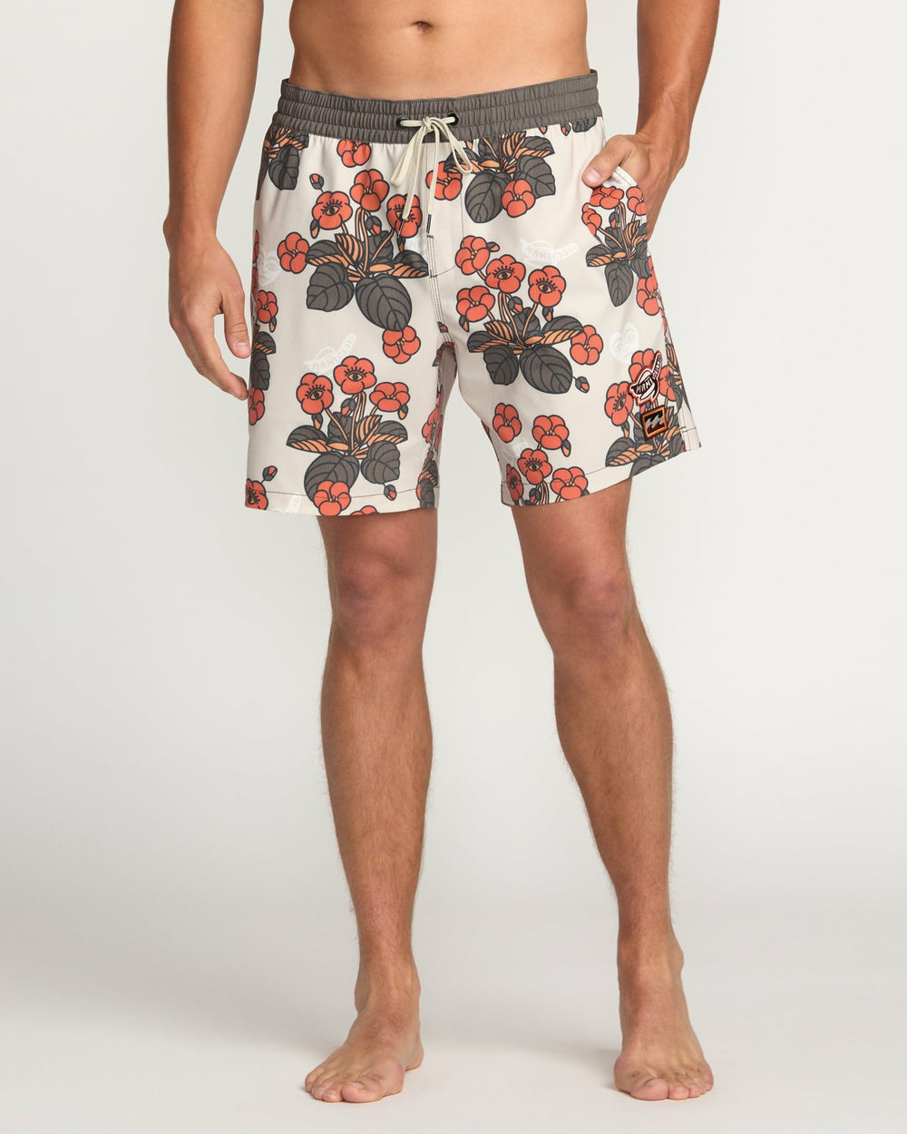 Billabong x Mami Wata Icons Laybacks 17" Trunks - Stone