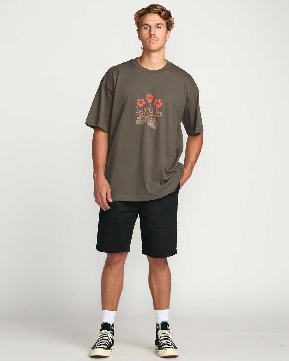 Billabong x Mami Wata Icons OG Tee - Brown