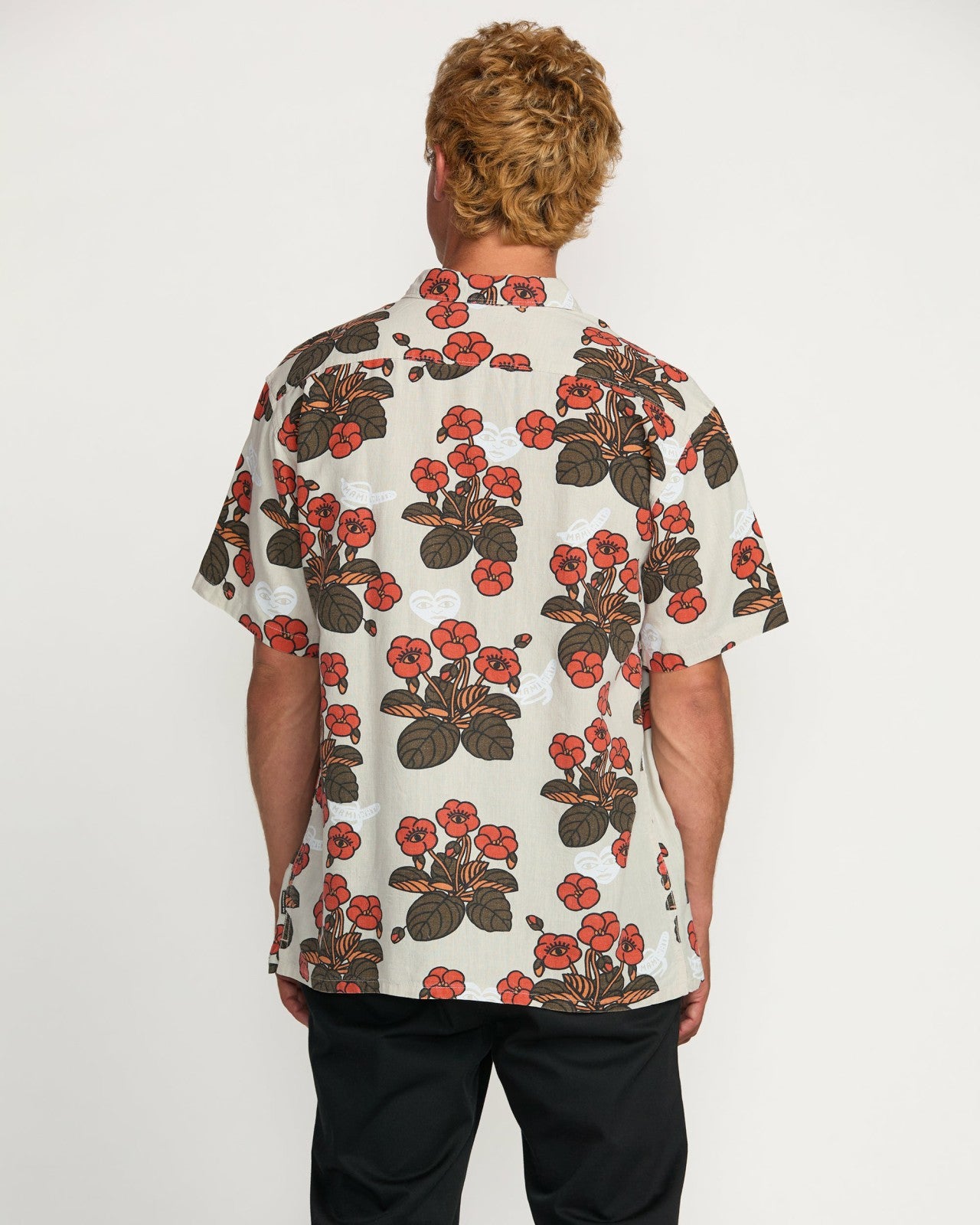 Billabong x Mami Wata Icons Short Sleeve Shirt - Stone