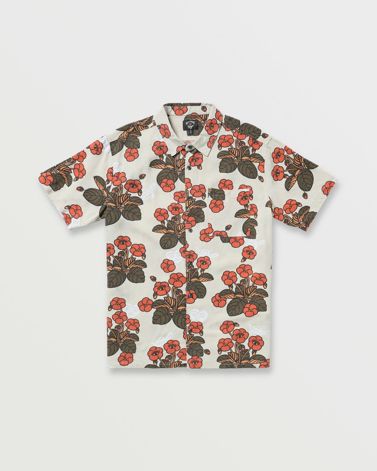 Billabong x Mami Wata Icons Short Sleeve Shirt - Stone