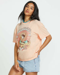 In The Balance Tee - Soft Peach