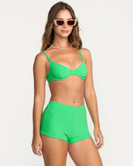 Josie In The Loop Demi Underwire Bikini Top - Jungle Green