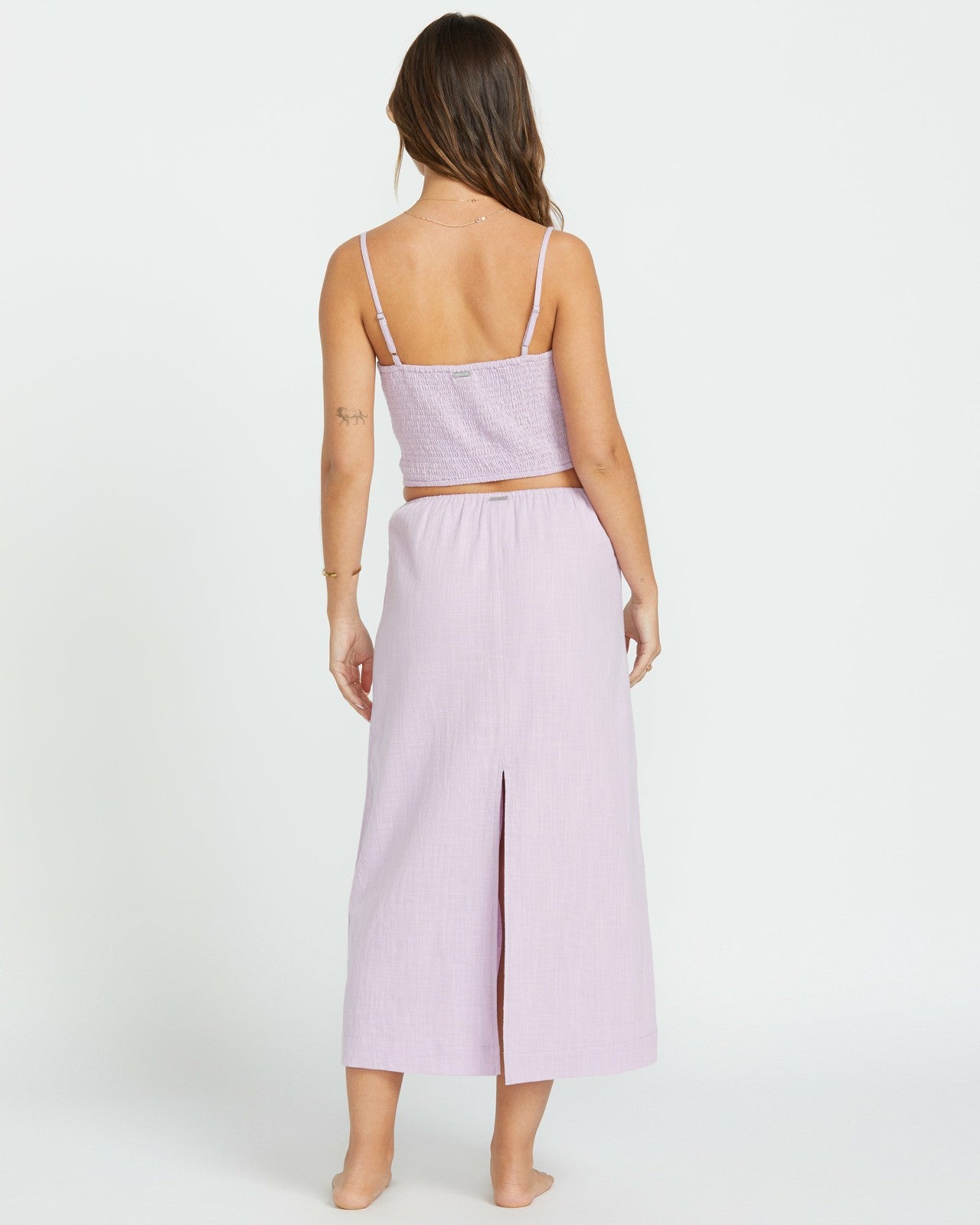 Keep It Simple Skirt - Amethyst Smoke