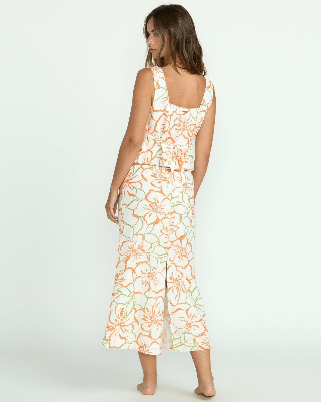 Keep It Simple Skirt - Salt Crystal