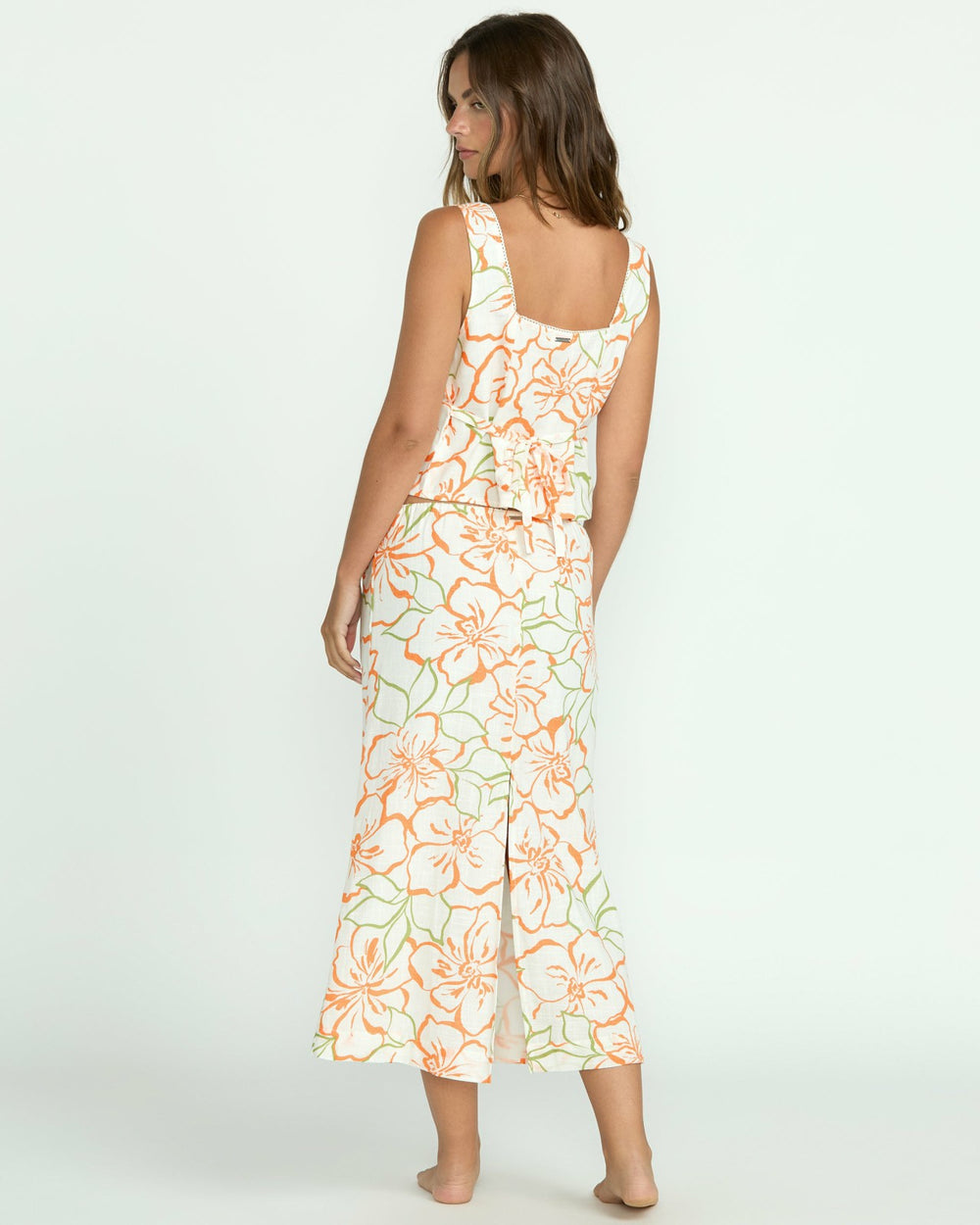 Keep It Simple Skirt - Salt Crystal