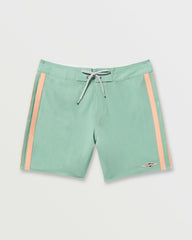 Kirra Pro Performance 18" Boardshorts - Mist Green
