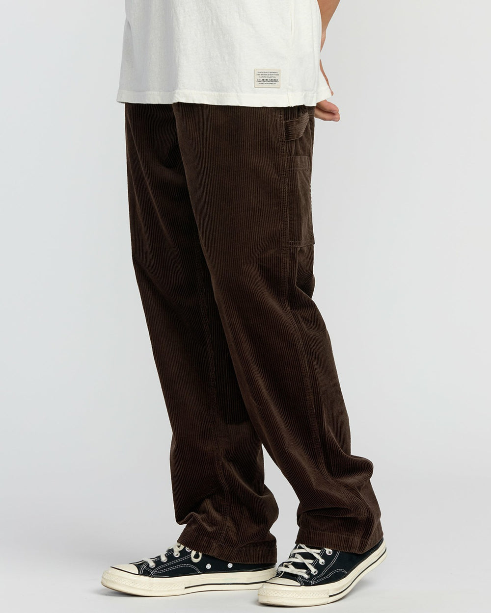 Larry Cord Garage Pants - Chocolate
