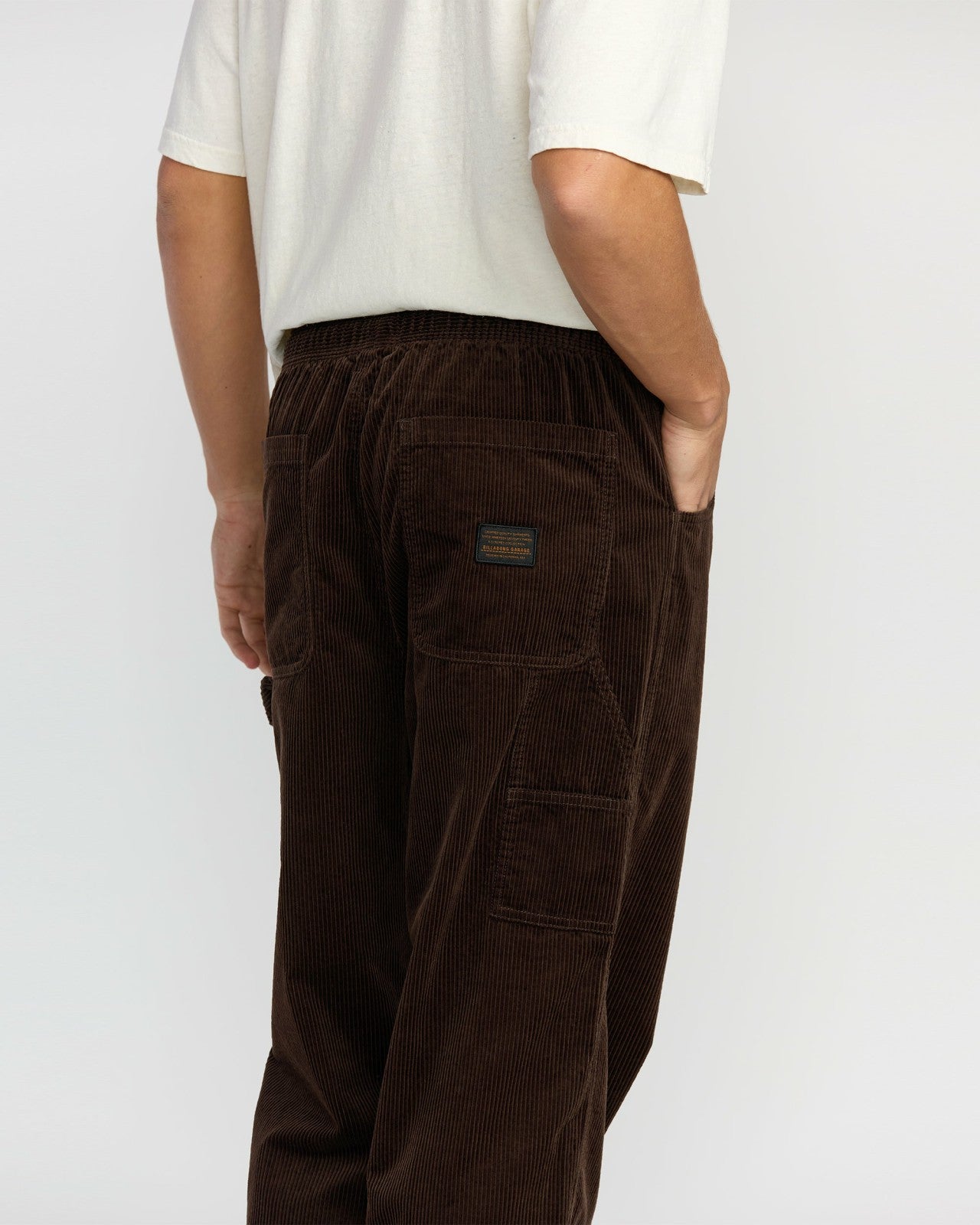 Larry Cord Garage Pants - Chocolate