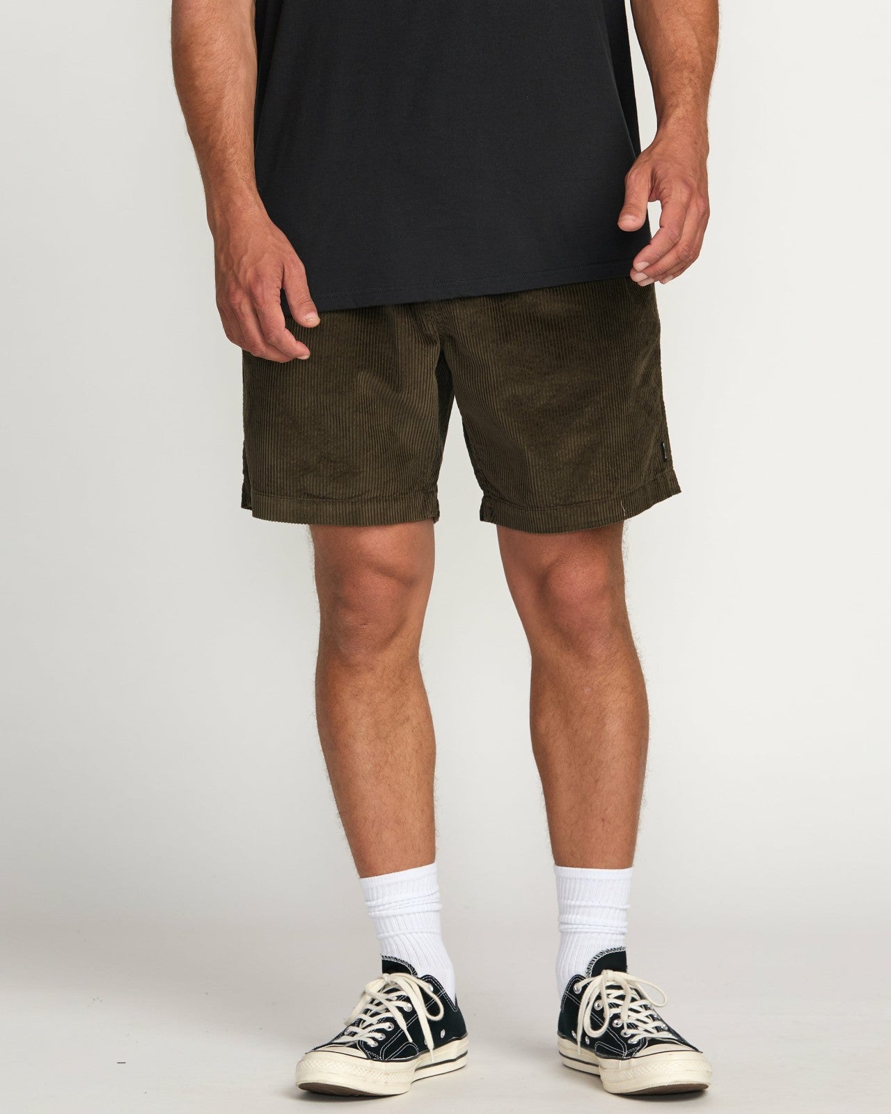 Larry Laybacks 19" Cord Shorts - Brown