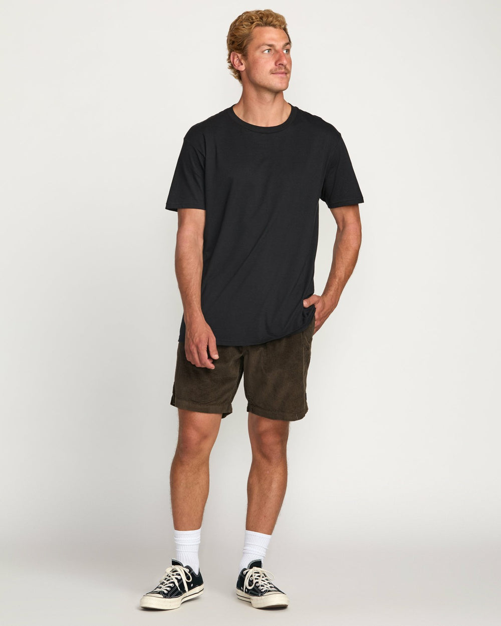 Larry Laybacks 19" Cord Shorts - Brown