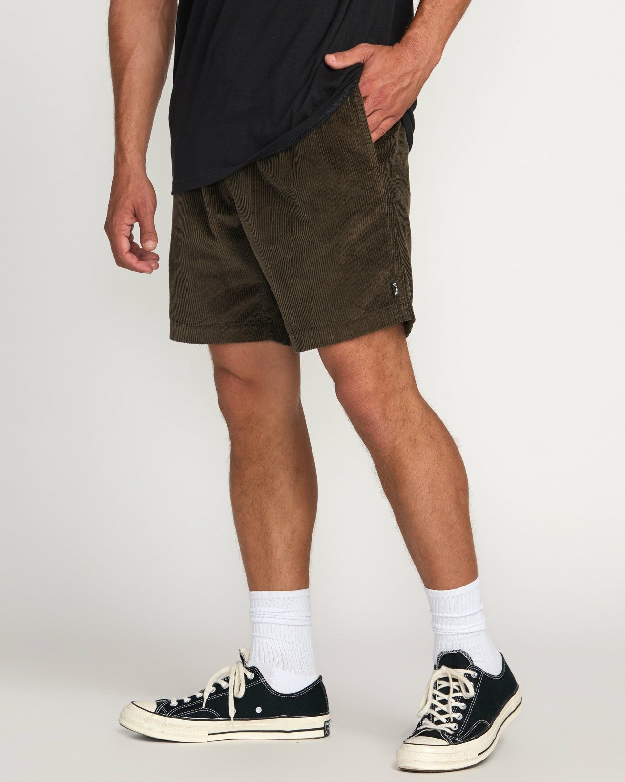 Larry Laybacks 19" Cord Shorts - Brown