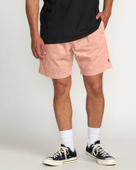 Larry Laybacks 19" Cord Shorts - Dusty Pink