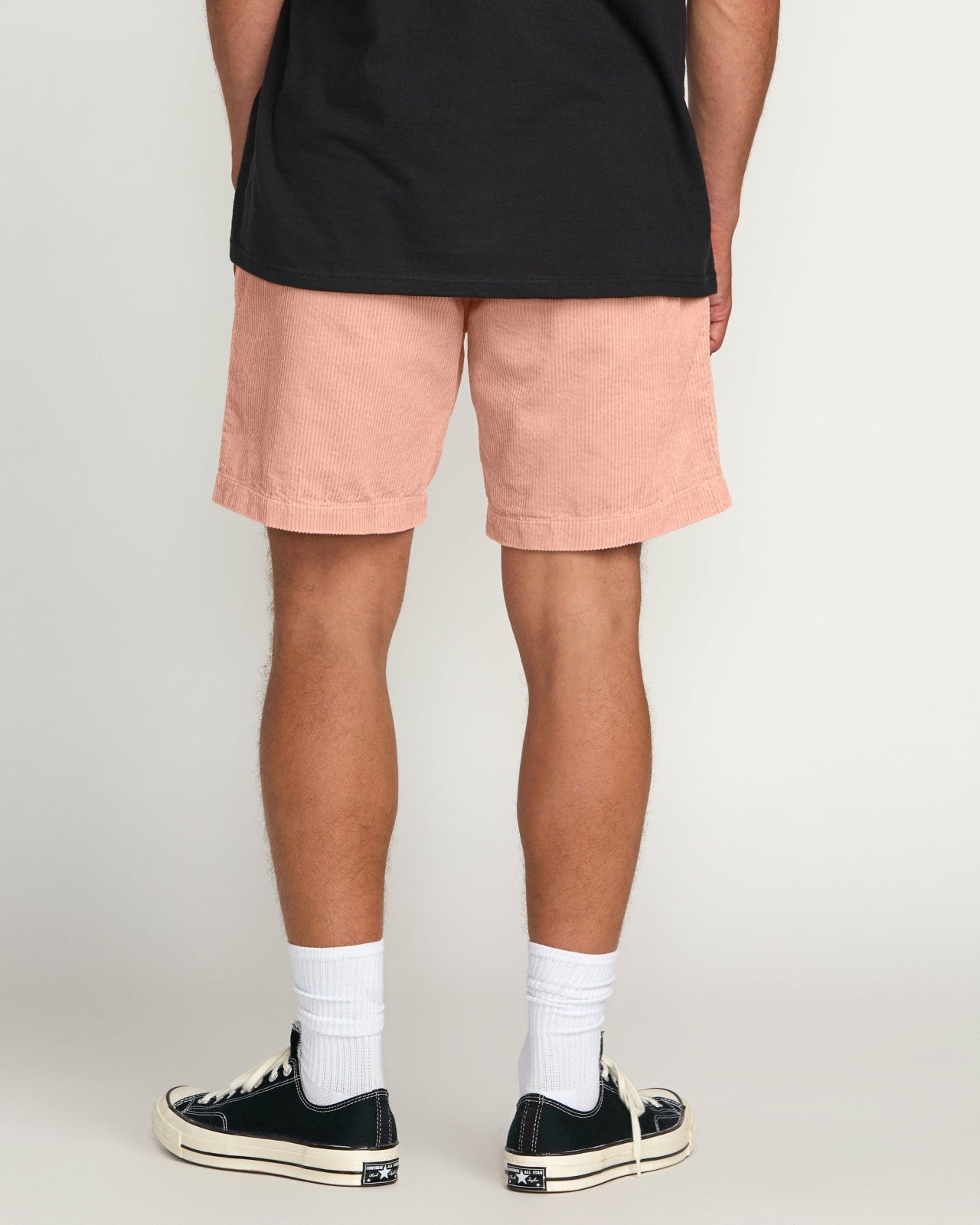 Larry Laybacks 19" Cord Shorts - Dusty Pink