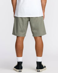 Larry Laybacks 19" Twill Shorts - Green Ash