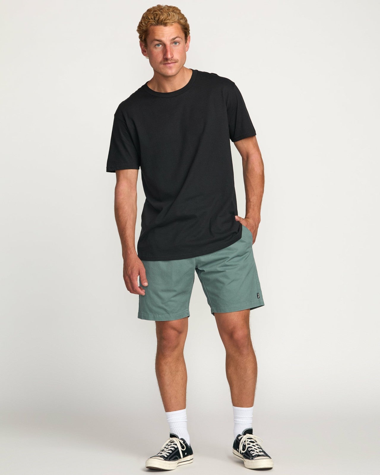 Larry Laybacks 19" Twill Shorts - Pine