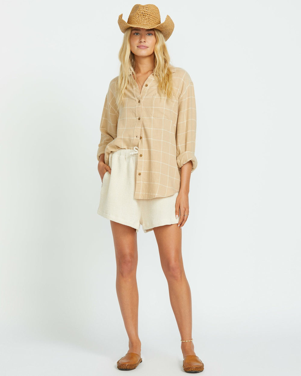 Layer Up Long Sleeve Shirt - Khaki