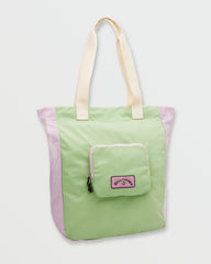 Lightweight Packable Tote Bag - Pistachio