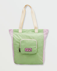Lightweight Packable Tote Bag - Pistachio