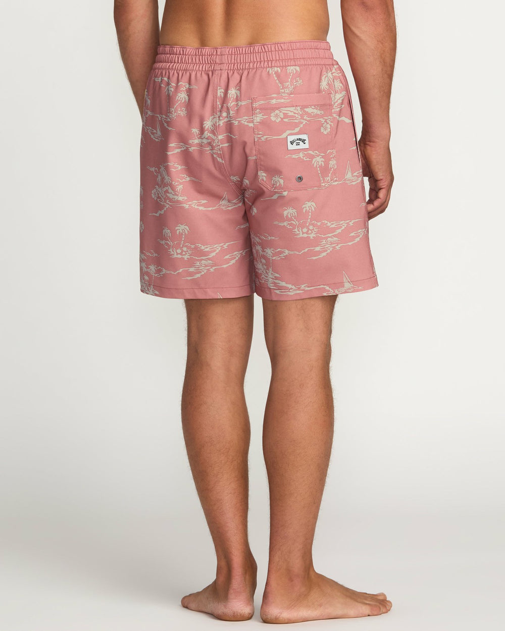 Lineup Laybacks 16" Trunks - Dusty Rose