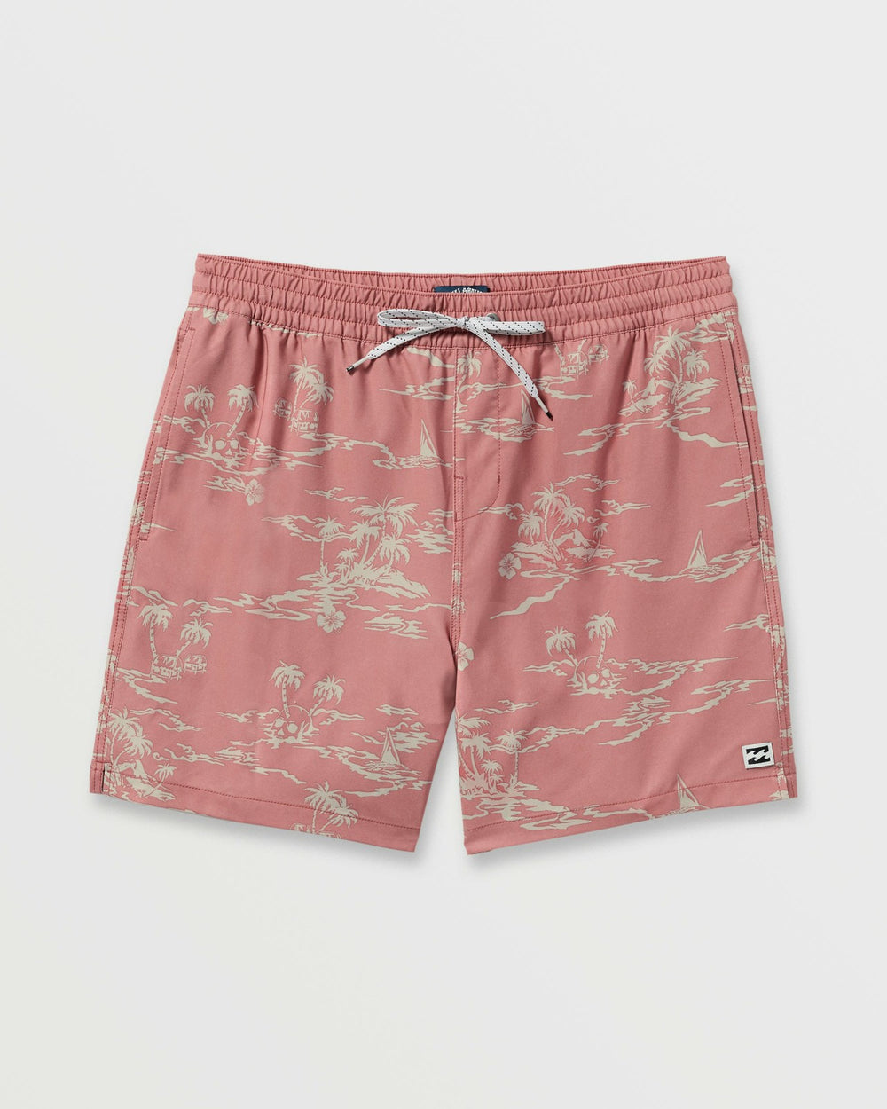 Lineup Laybacks 16" Trunks - Dusty Rose