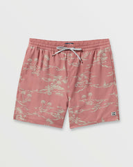 Lineup Laybacks 16" Trunks - Dusty Rose
